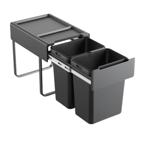 Plastic / Grey Lid 17L